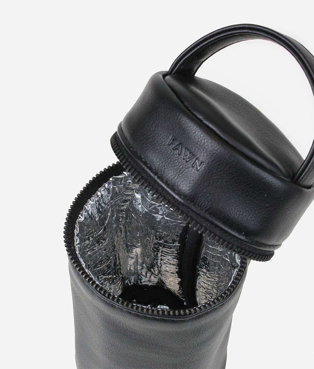 The Bottle Bag – Black / Black